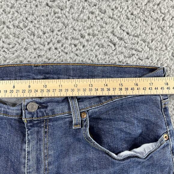 LEVI LEVIS 559 RELAXED STRAIGHT MENS JEANS SIZE 36x34 RED TAB WHISKERED DENIM - Picture 9 of 10